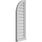 Ekena Millwork Quarter Round Top Left Surface Mount PVC Gable Vent w/ 2"W x 2"P Brickmould Sill Frame, 12"W x 36"H GVPQL12X3603SN - alternate 4